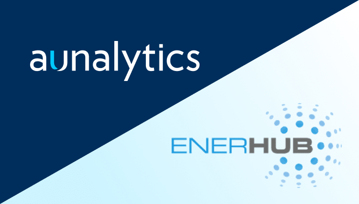 Aunalytics + Enerhub logos