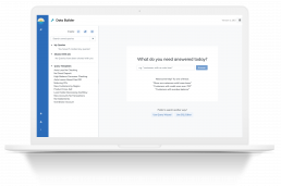 Natural Language Answers UI