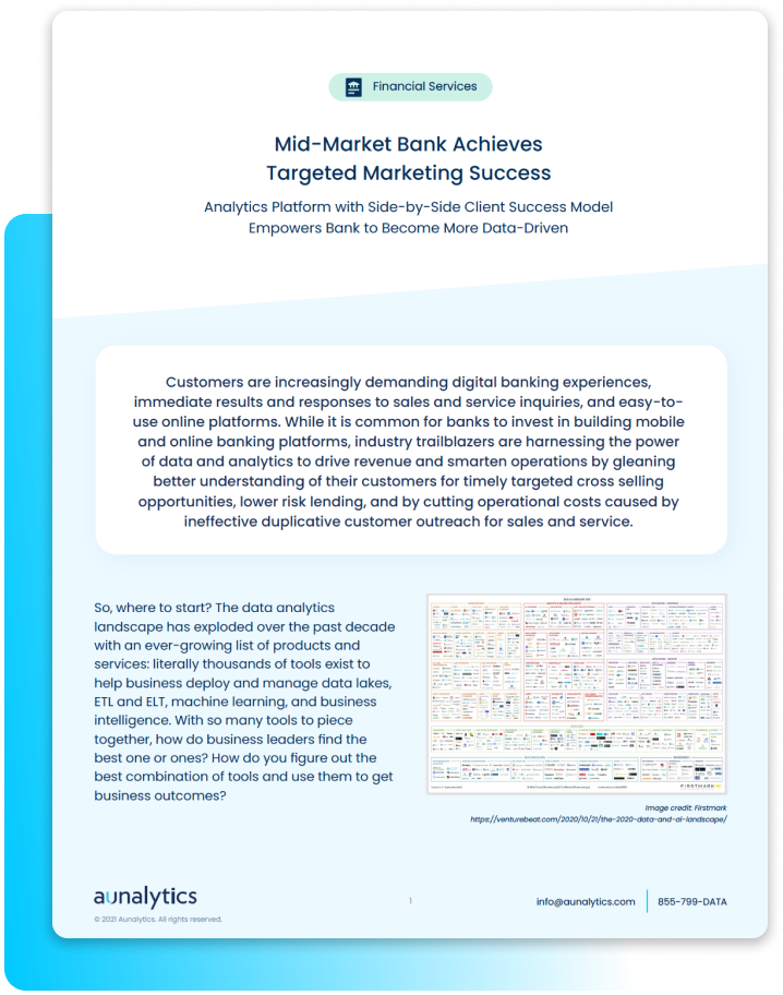 Case Study: Mid-Market Bank Achieves Targeted Marketing Success