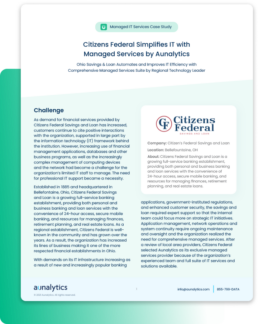 Citizens Federal Case Study