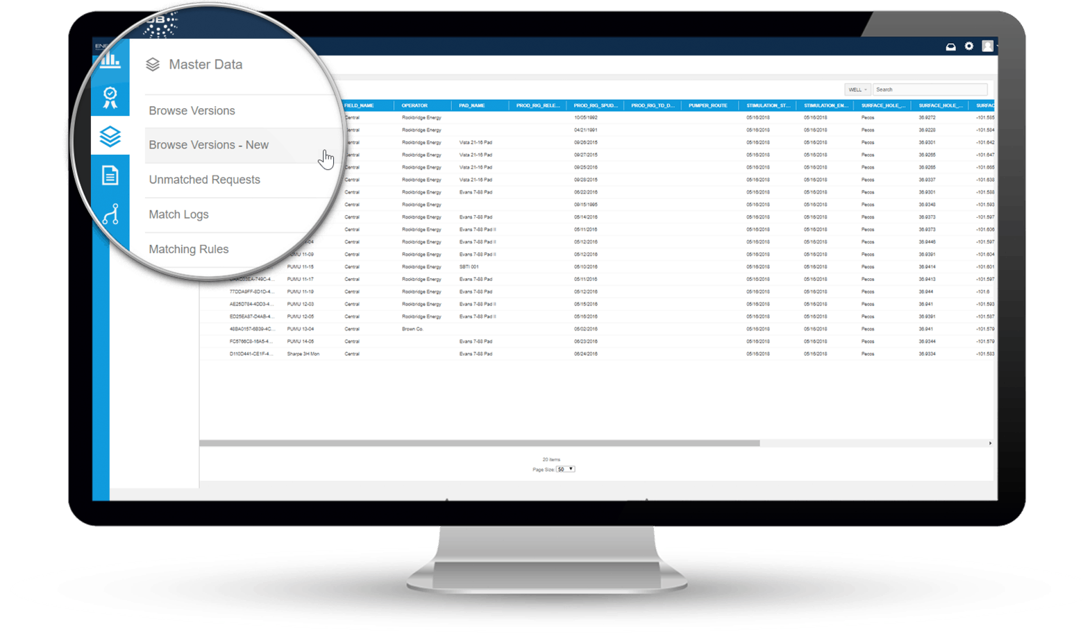 EnerHub Master Data Module powered by Aunsight Golden Record