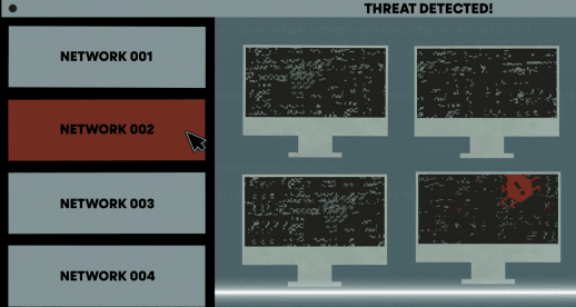 Threat detection illustration