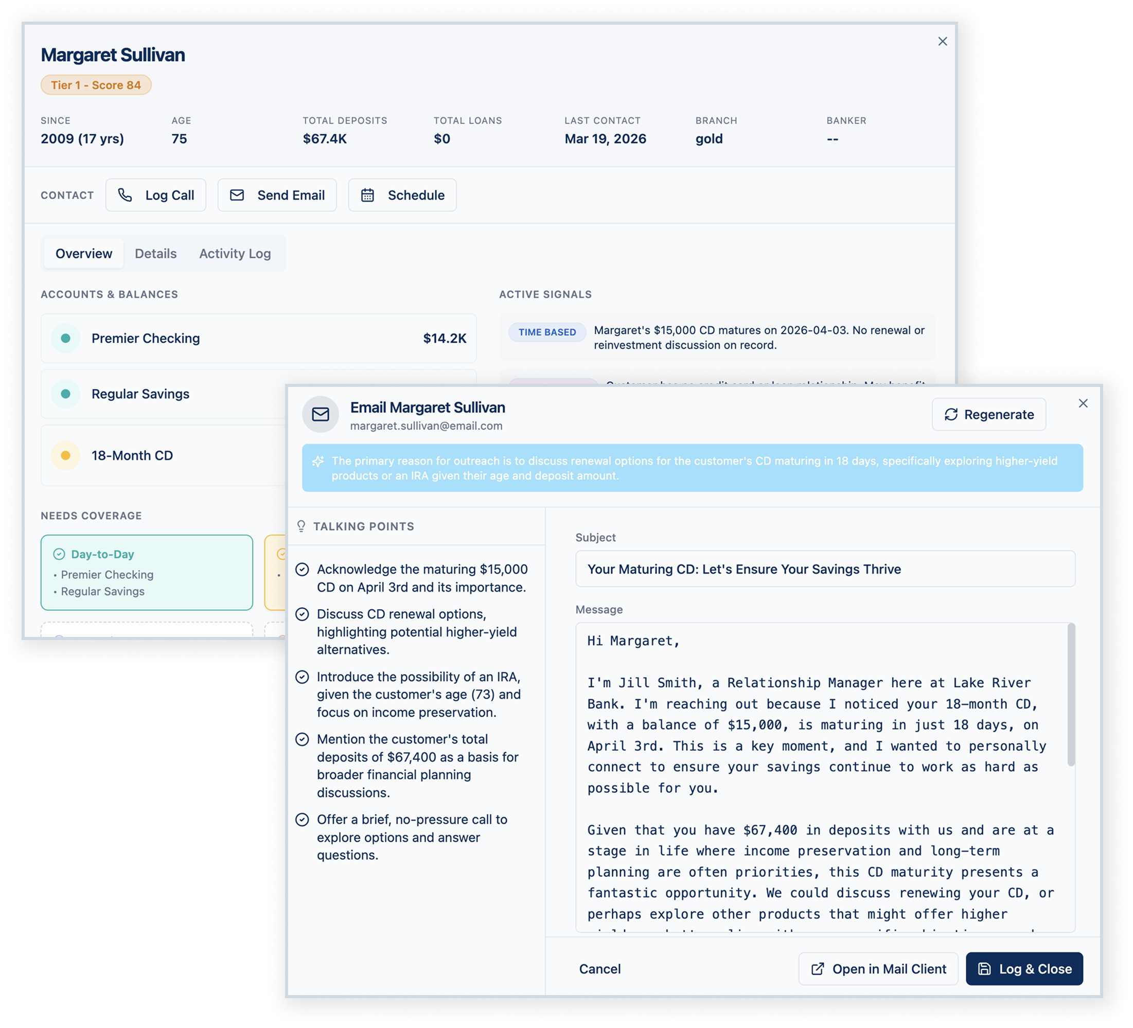 Auna Personalized Outreach